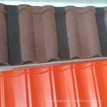 Bond colorful stone coated roof tiles bond type telhados sun terracotta Metal black